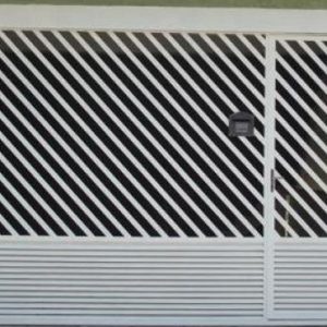 Fabricação Portão Veneziana em aço região metropolitana